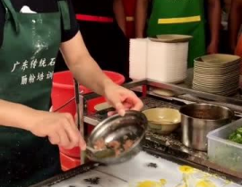 小姐姐石磨肠粉,小姐姐传承传统美食的匠心独运